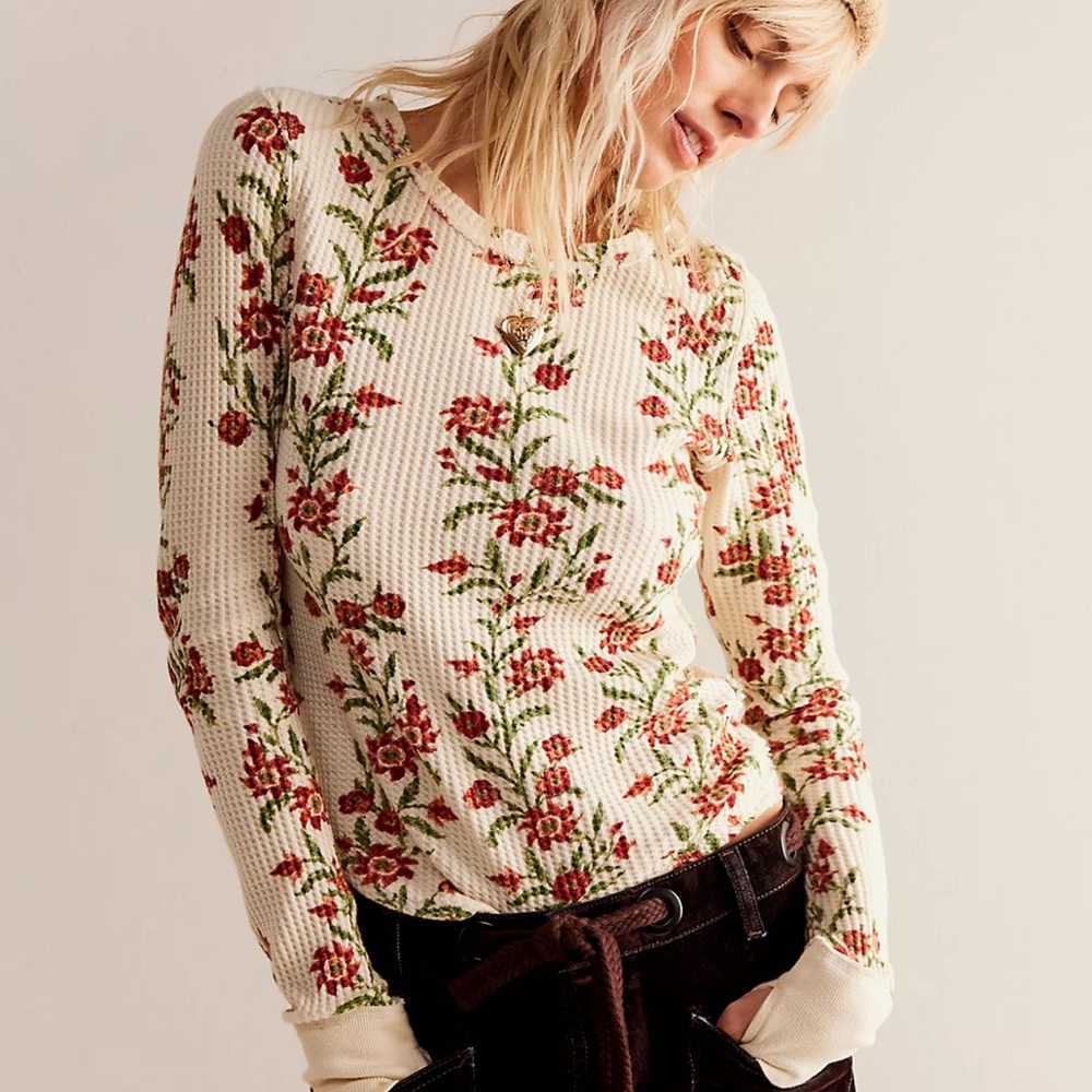 We The Free Pretty Little Thermal - Sand Combo Folk Vine